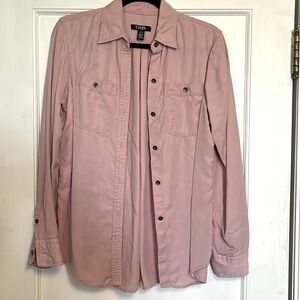 Chaps Dusty Rose Botton Down
